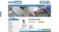 Desktop Screenshot of dentistlocally.co.uk